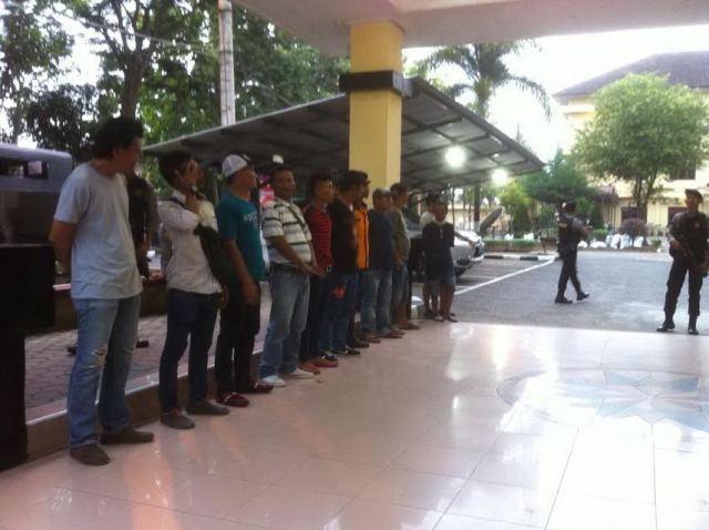 Poldasu Amankan Para Preman di Amplas, Sambu dan Lapangan Merdeka