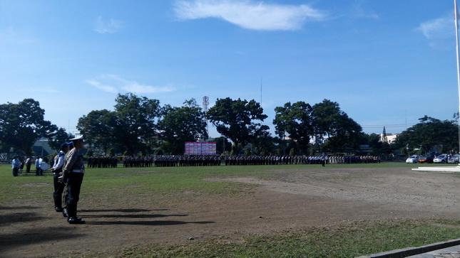 345 Personil Gabungan Ikuti Gelar Pasukan Operasi Ramadniya Toba 2017