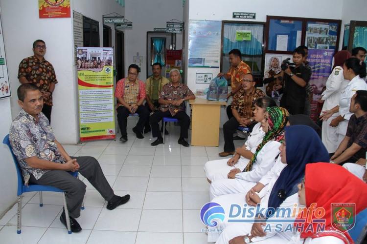 Bupati Asahan Monitoring Kesiapan Pos Kesehatan dan Pengamanan Menjelang Idul Fitri 1438 Hijriyah