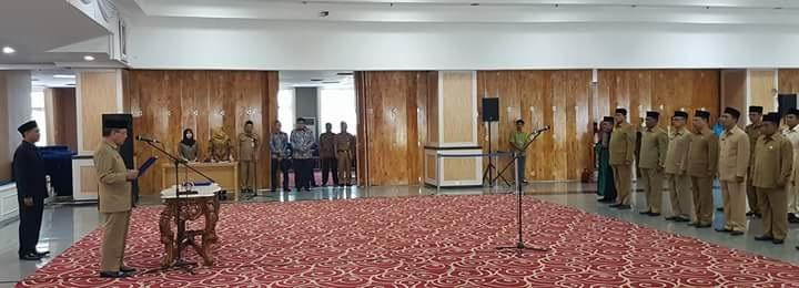 Sekda Lantik 27 Pejabat Eselon III Pemprov Sumut