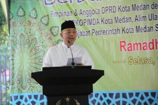 Walikota Hadiri Buka Puasa Dengan DPRD Kota Medan