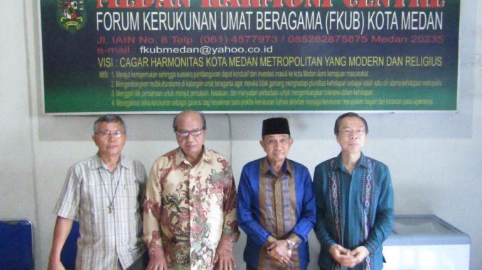 FKUB Kota Medan Kutuk Keras Aksi Teror yang Atasnamakan Agama