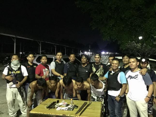 Operasi Pekat, Polres Binjai Amankan 5 Orang Pemain Judi 
