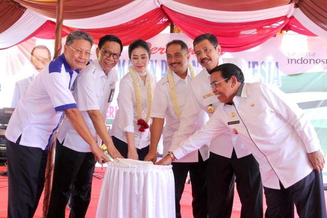 Menteri Pariwisata Resmikan Perumahan Pesona Indonesia di Deli Serdang