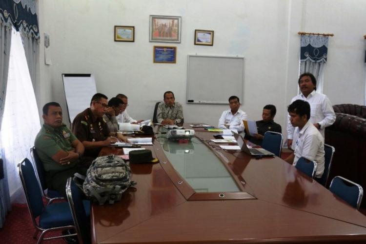 Forkopimda Humbahas Optimalkan Kesiapan Lebaran 1438 H