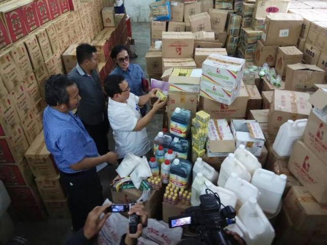 Gudang Bahan Pangan di Perumahan Cemara Residence Digerebek, Hasilnya...