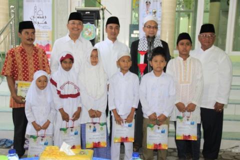 Tim Safari Ramadhan Pemko Medan Kunjungi Masjid Ar Raudhah di Medan Helvetia