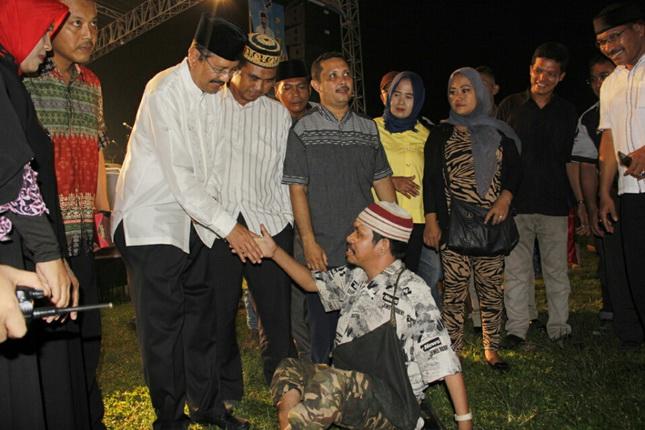 Masyarakat Desa Sampali Antusias Sambut Gubernur di Paten Ramadhan Expo