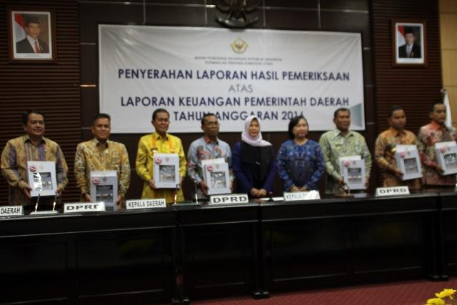 Bupati Labuhanbatu Terima Laporan Hasil Pemeriksaan LKPD dari BPK Sumut
