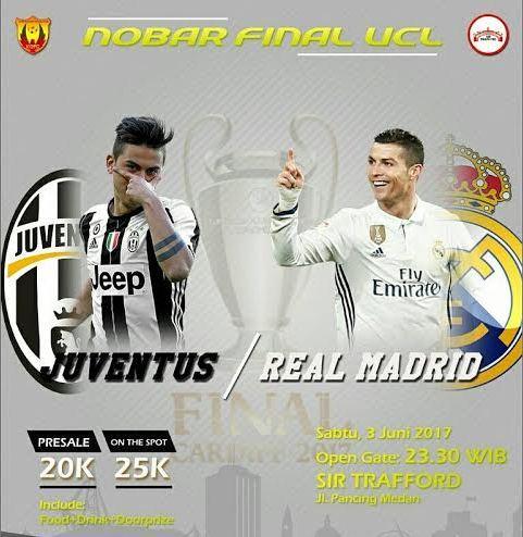 KQFC Medan Gelar Nobar Final Liga Champions 2017