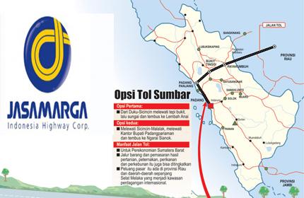 Sumatera Barat Akan Miliki Jalan Tol Sepanjang 80 Kilometer