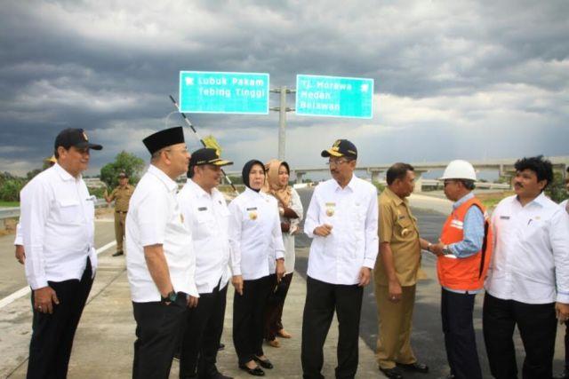 Jalan Tol Kualanamu-Sei Rampah Bisa Dilalui Pemudik Saat Lebaran
