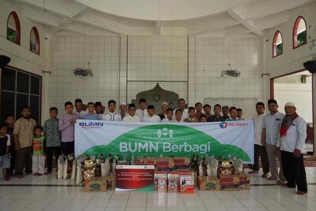 Pelindo 1 Beri Bantuan Bantuan 6 Pesantren dan Yayasan di Sumut