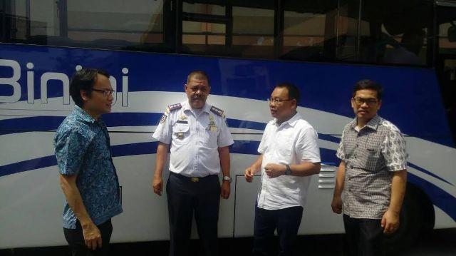 Akan Dioperasikan, Walikota Binjai Uji Coba Bus Trans Binjai 