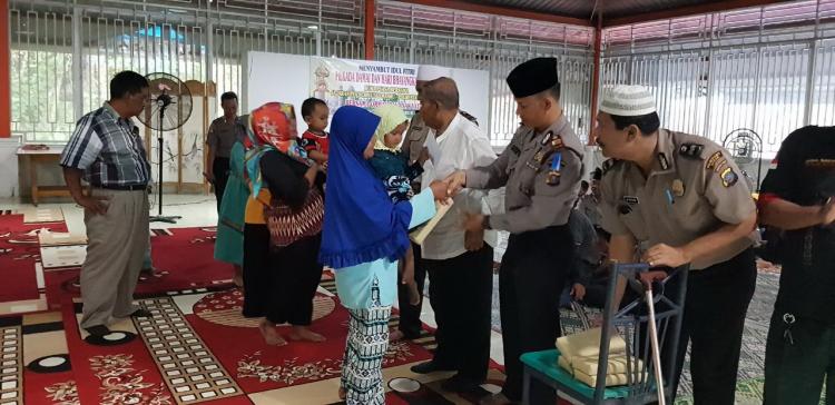 Polsek Kutalimbaru Gelar Buka Puasa Bersama dan Santuni Anak Yatim