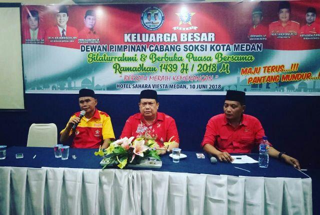 Kader Soksi Medan: Mari Bersatu Raih Kemenangan