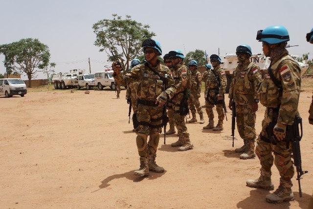 Satgas Yon Komposit TNI Konga XXXV-D/UNAMID Gelar DDR Exercise