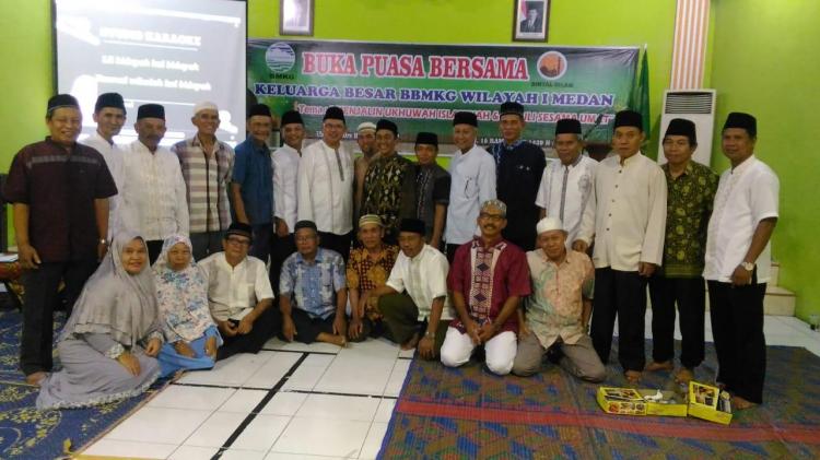 Keluarga Besar BMKG Wilayah I Medan Gelar Buka Bersama