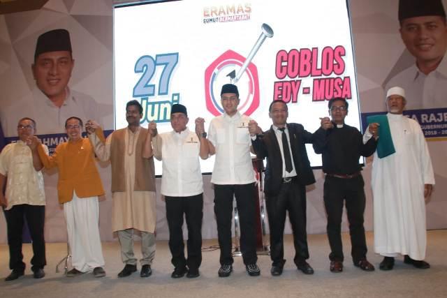 Diyakini Amanah Memimpin, Eramas Didoakan Tokoh Lintas Agama