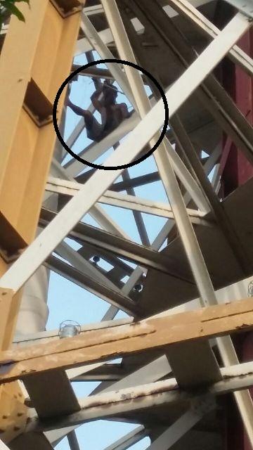 Diduga Stres, Pria Asal Sibolga Panjat Tower Tirtanadi