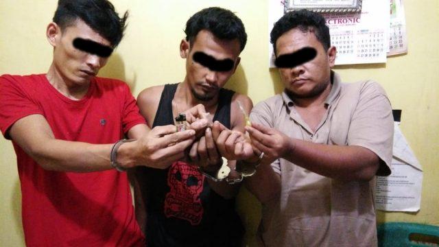 Tiga Pengedar Sabu Diamankan Polsek Binjai Barat 