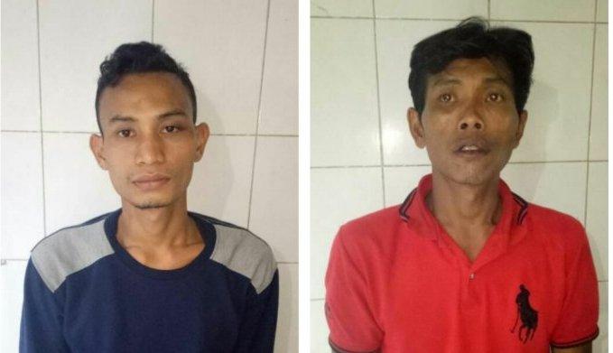 Curi Kabel Listrik, Sali dan Hasibuan Diamankan Personel Polsek Medan Area 