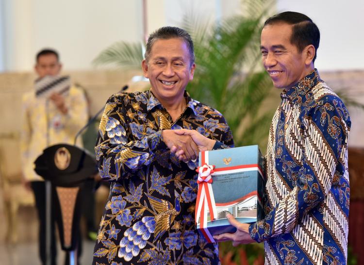 Laporan Keuangan Pemerintah Pusat Tahun 2017, KKP dan Bakamla Disclaimer