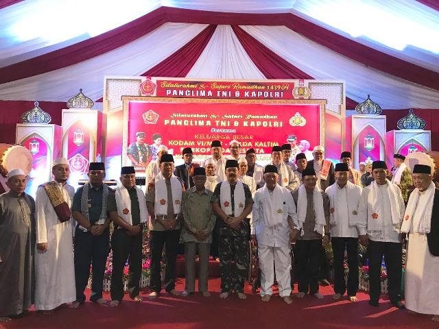 Panglima TNI dan Kapolri Safari Ramadhan di Mapolresta Samarinda