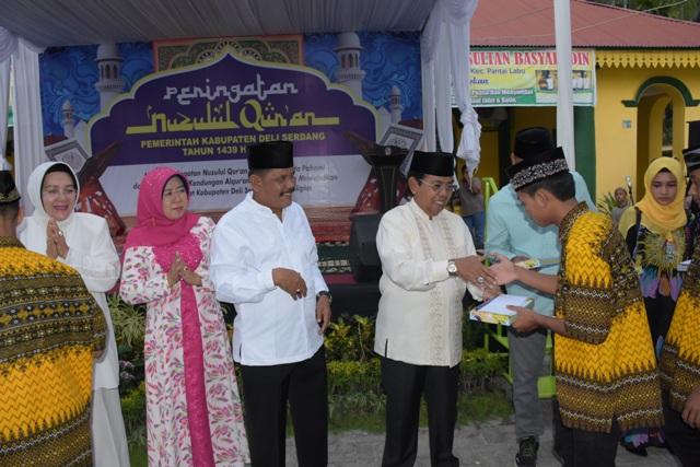 Baznas Deli Serdang Salurkan Zakat kepada Kaum Dhuafa dan para Fisabillah