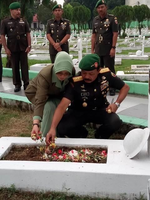 Sambut HUT ke-68, Kodam I/BB Laksanakan Ziaran ke Taman Makam Pahlawan