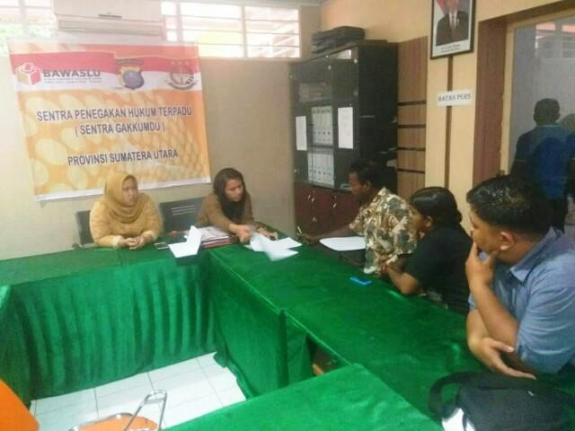 Gara-gara Atribut, Relawan Eramas Laporkan Relawan Djoss ke Polsek Medan Labuhan dan Bawaslu
