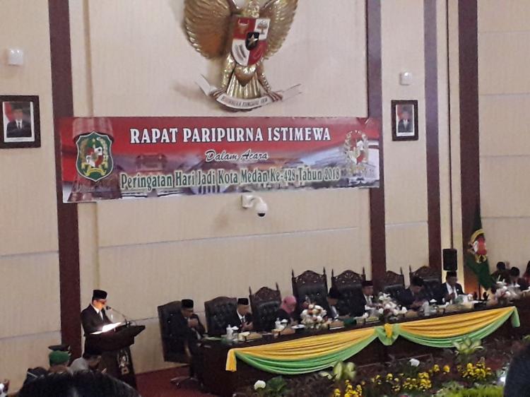 Ketua DPRD Medan: Peringatan HUT ke-428 Kota Medan Jangan Hanya Seremonial