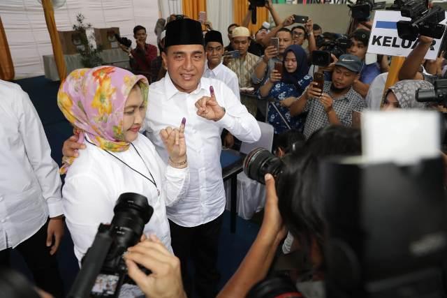 Edy Rahmayadi Optimis Eramas Menang 68 Persen