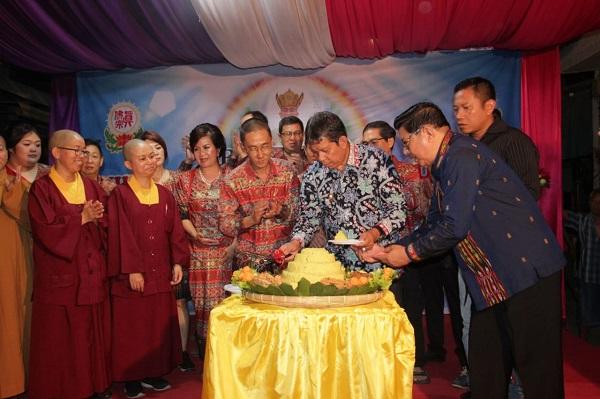 Resmikan Vihara Vajra Bumi Simalungun, Wakil Walikota: Bukti Ketoleransian Kota Pematangsiantar