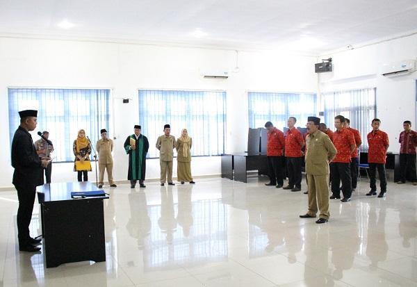 Bupati Lantik Pejabat Analis Kepegawaian Pemkab Deli Serdang