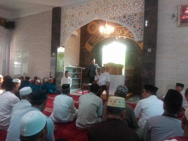 Halal Bihalal Jemaah Masjid Al Akbar Grand Monaco dan PT SLL Group Menghadirkan Ustadz Munzir Situmorang