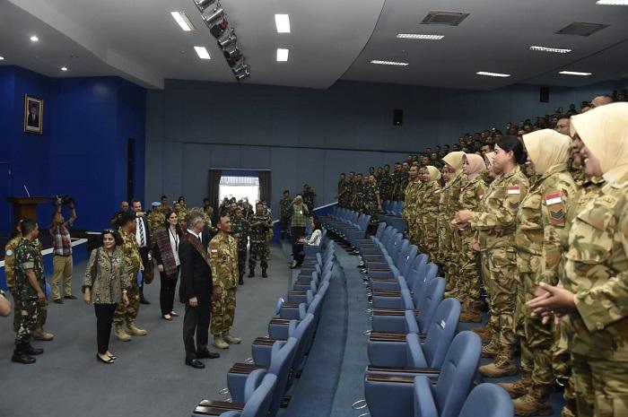 Wakil Sekjen PBB Urusan Pasukan Perdamaian Sambangi Markas Komando PMPP TNI