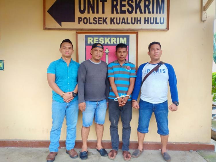 Unit Reskrim Polsek Kualuh Hulu Ringkus Pelaku Pembacokan
