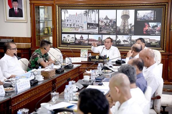 Silaturahmi Bersama Pemuda Muhammadiyah, Gubsu: Pemuda Harus Jadi Garda Terdepan Jaga Sumut