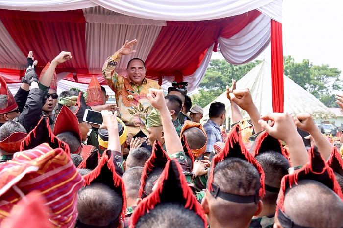 Hadiri Perayaan HUT ke-69 Kodam I/BB, Edy Rahmayadi: Saya Rindu dengan Kalian