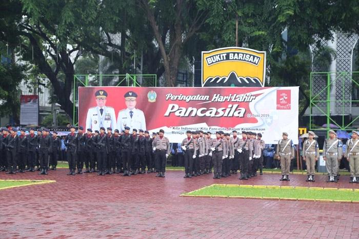 Kapolrestabes Medan Hadiri Upacara Hari Lahir Pancasila 1 Juni 2019