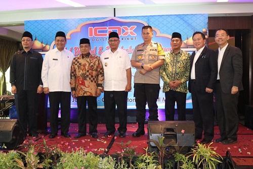 Walikota Medan Hadiri Halal Bi Halal dan Pembukaan Gudang PT ICDX Logistik Berikat