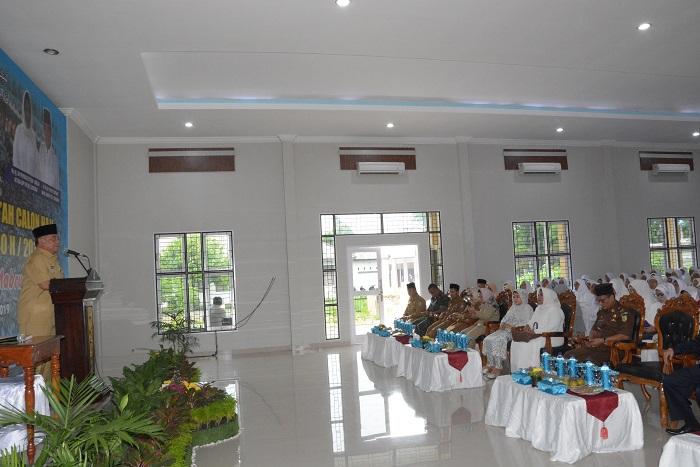 Wabup Buka Manasik Haji Deli Serdang Tahun 1440 Hijriah