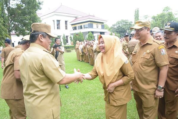 Gelar Halal Bihalal dengan ASN Deli Serdang, Wabup: Mari Kita Buang Perasaan Tak Menyenangkan