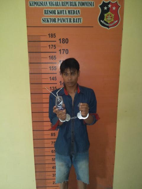 Polisi Tangkap Pemakai Narkoba di Pancurbatu 