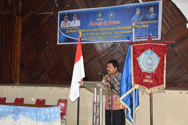Wakil Walikota Buka LP3 PKK Kecamatan dan Kelurahaan Se-Kota Sibolga Tahun 2019