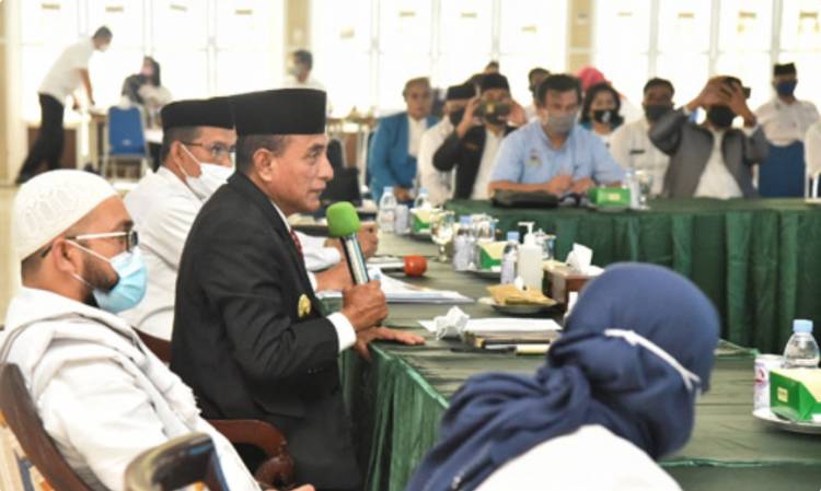 Pemprov Sumut Minta Masukan Tokoh Agama dan Masyarakat untuk Persiapan New Normal