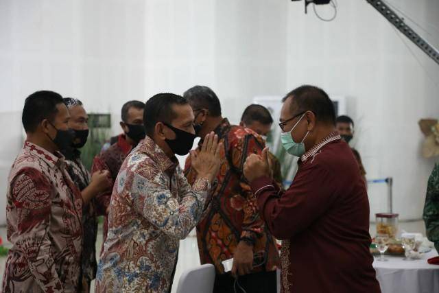 Malam Lepas Sambut Pangdam I/BB Mayjen TNI Irwansyah Dihadiri Plt Wali Kota Medan