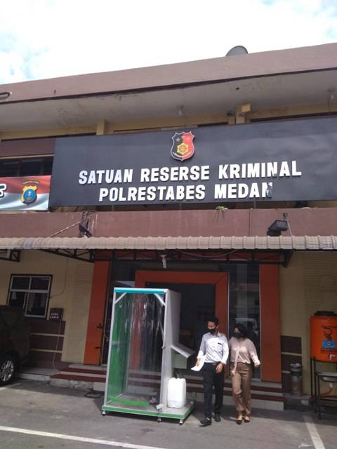 Polrestabes Medan Tindaklanjuti Penyerobot Lahan di Jalan Damar Wulan Sampali