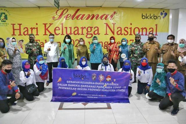 Hari keluarga Nasional ke XXVII, Plt Ketua TP PKK Kota Medan Ajak Kaum Ibu Lakukan KB